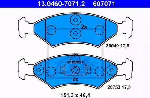 Alpha Brakes HKP-FR-036 - Гальмівні колодки, дискові гальма autocars.com.ua