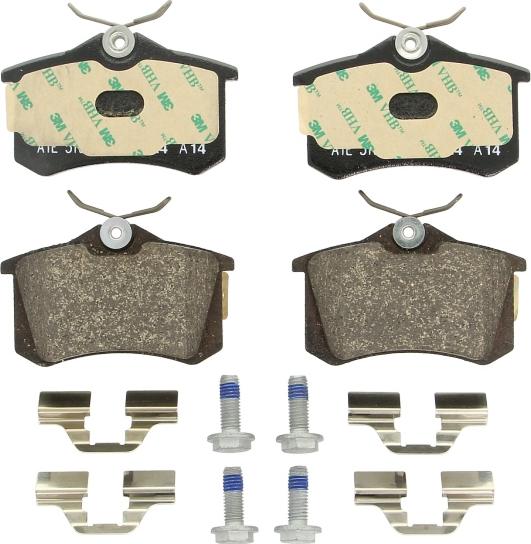 ATE 13.0470-2894.2 - Гальмівні колодки, дискові гальма autocars.com.ua