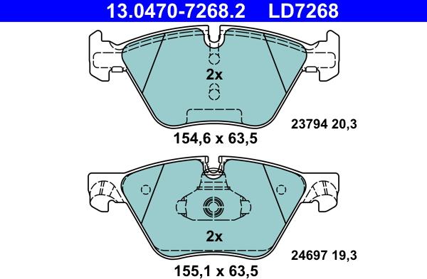 ATE 13.0470-7268.2 - 3 autocars.com.ua