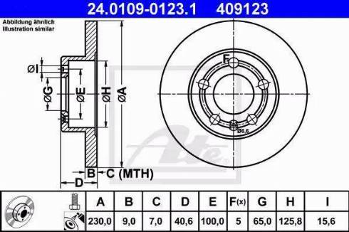 Alpha Brakes HTT-VW-000 - Гальмівний диск autocars.com.ua