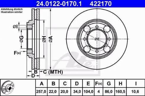 Alpha Brakes HTP-HY-502 - Гальмівний диск autocars.com.ua