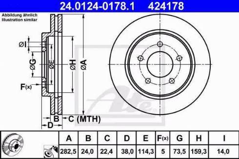 Alpha Brakes HTP-CH-007 - Гальмівний диск autocars.com.ua