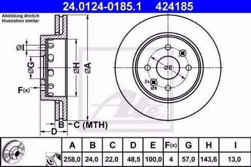 Alpha Brakes HTP-KA-314 - Гальмівний диск autocars.com.ua