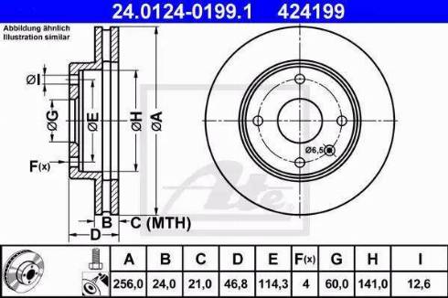 Alpha Brakes HTP-DW-013 - Гальмівний диск autocars.com.ua