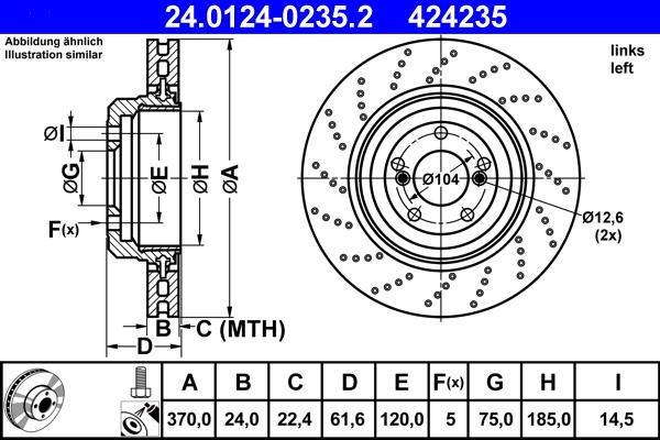 Brake Engineering DI956919S - Гальмівний диск autocars.com.ua