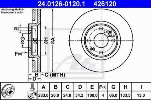 Alpha Brakes HTP-PE-025 - Тормозной диск autodnr.net