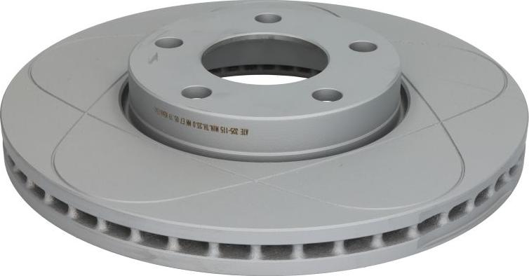 ATE 24.0325-0115.1 - Гальмівний диск autocars.com.ua