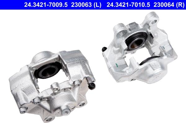 ATE 24.3421-7009.5 - Гальмівний супорт autocars.com.ua