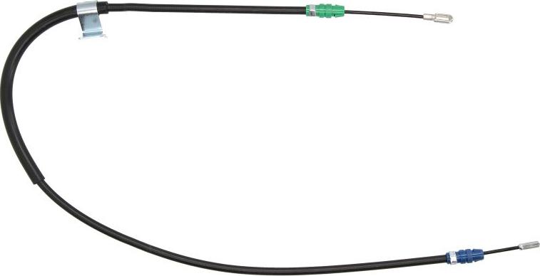 ATE 24.3727-0687.2 - Трос, гальмівна система autocars.com.ua