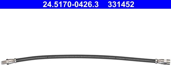 ATE 24.5170-0426.3 - Гальмівний шланг autocars.com.ua