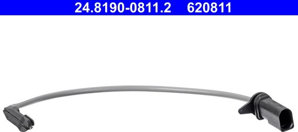 ATE 24.8190-0811.2 - Сигнализатор, износ тормозных колодок autodnr.net