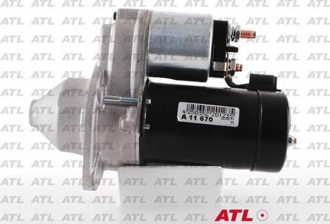 ATL Autotechnik A 11 670 - Стартер autocars.com.ua