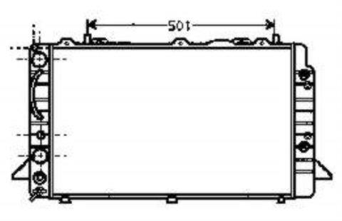 AUDI 8A0121251A - Радіатор, охолодження двигуна autocars.com.ua