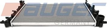Auger 106553 - Радіатор, охолодження двигуна autocars.com.ua
