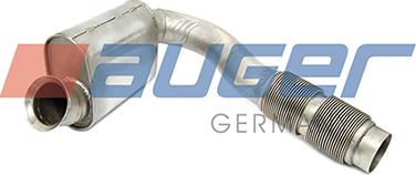 Auger 77082 - Труба вихлопного газу autocars.com.ua