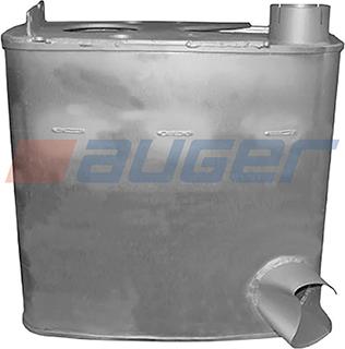 Auger 77463 - Глушник вихлопних газів кінцевий autocars.com.ua