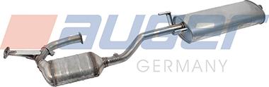 Auger 89894 - Середній / кінцевий глушник ОГ autocars.com.ua