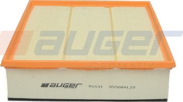Auger 95531 - Повітряний фільтр autocars.com.ua