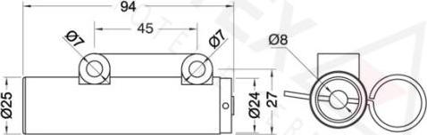 Autex 631274 - Успокоитель, зубчастий ремінь autocars.com.ua