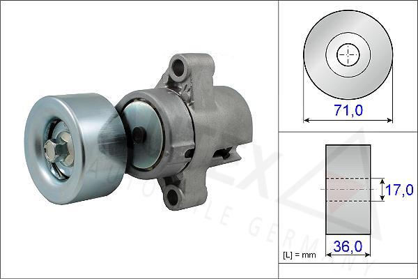 Autex 654813 - Натягувач ременя, клинові зуб. autocars.com.ua