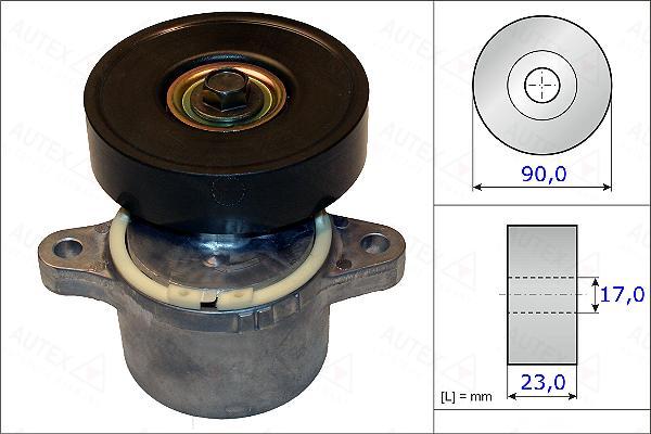 Autex 654888 - Натяжитель, поликлиновый ремень autodnr.net