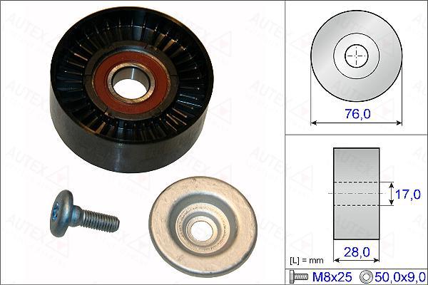 Autex 654894 - Направляющий ролик, поликлиновый ремень autodnr.net