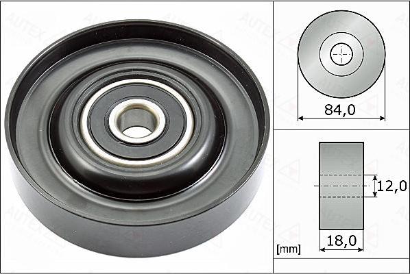 Autex 655094 - Направляющий ролик, поликлиновый ремень autodnr.net