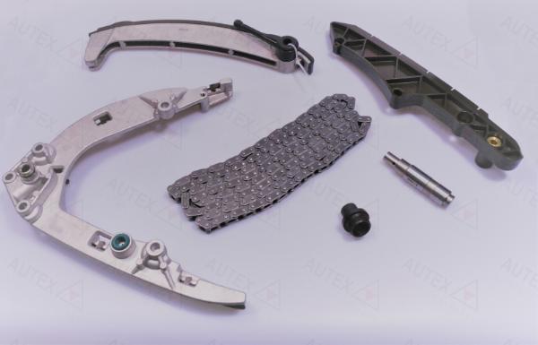 Autex 711337 - Комплект ланцюга приводу распредвала autocars.com.ua