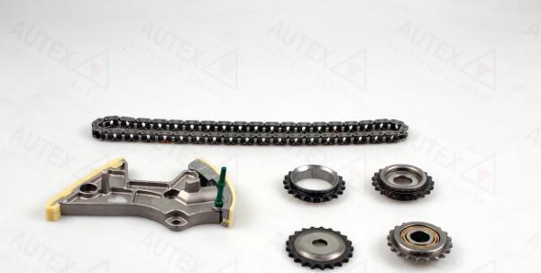 Autex 711372 - Комплект ланцюга, привід масляного насоса autocars.com.ua