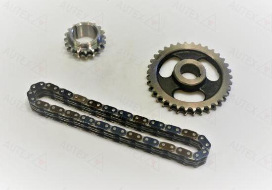 Autex 711439 - Комплект ланцюга приводу распредвала autocars.com.ua