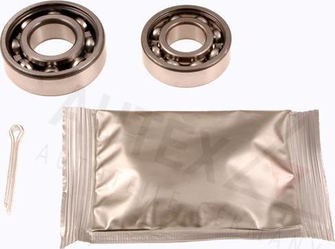Autex 802625 - Комплект підшипника маточини колеса autocars.com.ua