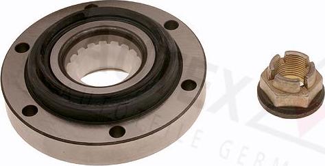 Autex 804022 - Комплект підшипника маточини колеса autocars.com.ua
