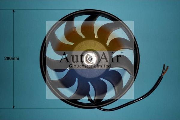 Auto Air Gloucester 05-1007 - Електродвигун, вентилятор радіатора autocars.com.ua