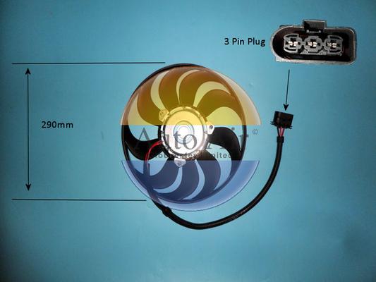 Auto Air Gloucester 05-1350 - Електродвигун, вентилятор радіатора autocars.com.ua