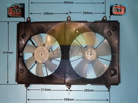 Auto Air Gloucester 05-1396 - Електродвигун, вентилятор радіатора autocars.com.ua