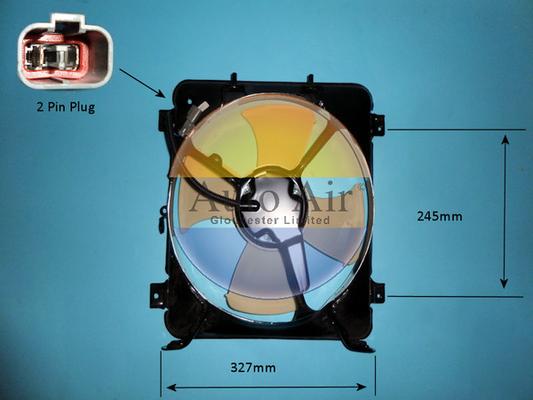 Auto Air Gloucester 05-1402 - Електродвигун, вентилятор радіатора autocars.com.ua