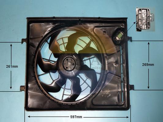 Auto Air Gloucester 05-1497 - Електродвигун, вентилятор радіатора autocars.com.ua