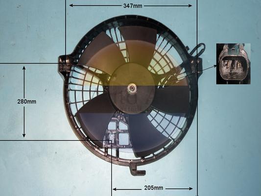 Auto Air Gloucester 05-1535 - Електродвигун, вентилятор радіатора autocars.com.ua