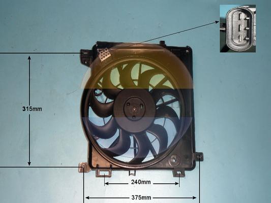 Auto Air Gloucester 05-1664 - Електродвигун, вентилятор радіатора autocars.com.ua