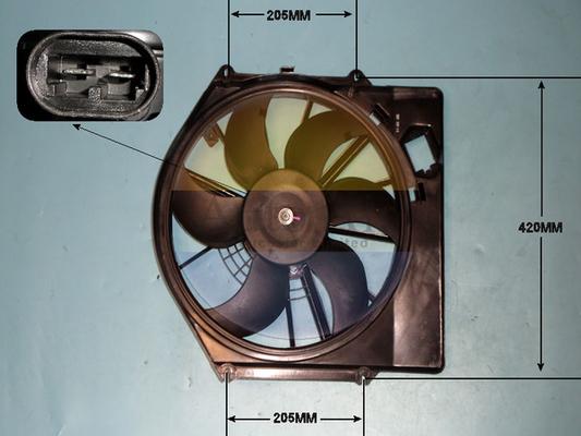 Auto Air Gloucester 05-1712 - Електродвигун, вентилятор радіатора autocars.com.ua