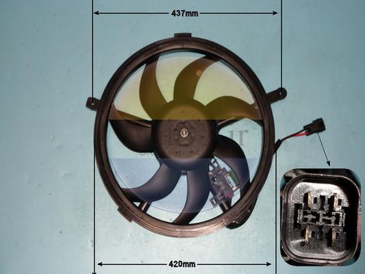 Auto Air Gloucester 05-20039 - Електродвигун, вентилятор радіатора autocars.com.ua