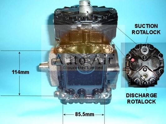 Auto Air Gloucester 14-0004 - Компрессор кондиционера autodnr.net