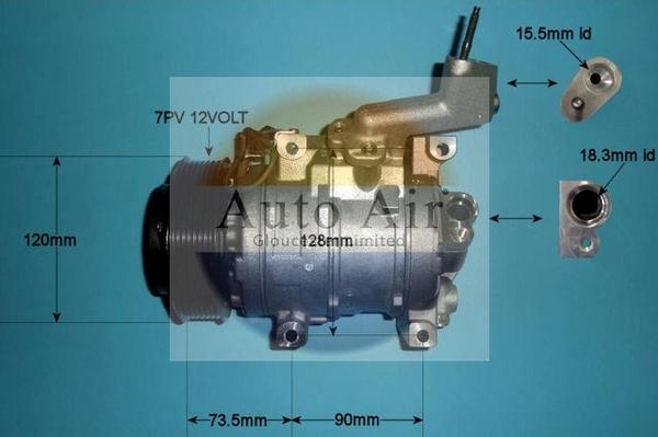 Auto Air Gloucester 14-0018 - Компрессор кондиционера autodnr.net