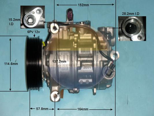 Auto Air Gloucester 14-0868 - Компрессор кондиционера autodnr.net