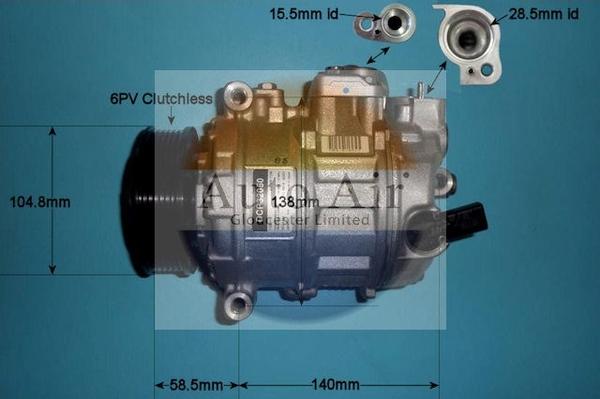 Auto Air Gloucester 14-1126 - Компрессор кондиционера autodnr.net