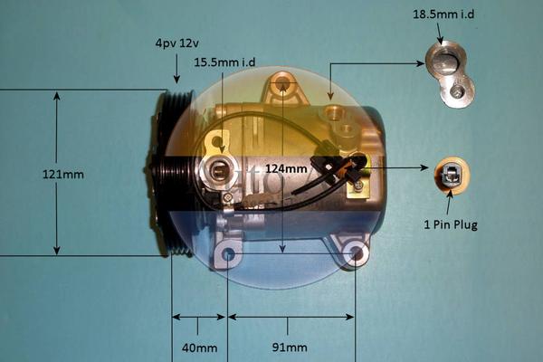 Auto Air Gloucester 14-3042P - Компрессор кондиционера autodnr.net