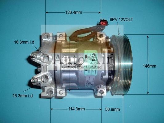 Auto Air Gloucester 14-4851 - Компрессор кондиционера autodnr.net