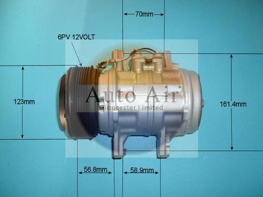 Auto Air Gloucester 14-6095R - Компрессор кондиционера autodnr.net