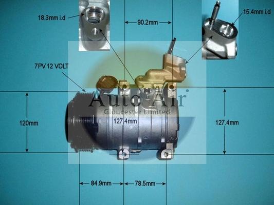 Auto Air Gloucester 14-6210 - Компрессор кондиционера autodnr.net