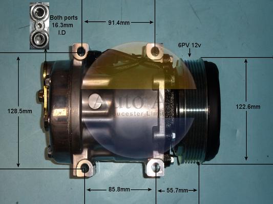 Auto Air Gloucester 14-8244P - Компрессор кондиционера autodnr.net